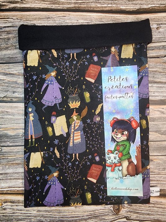 Pochette à livre - Petite sorcière