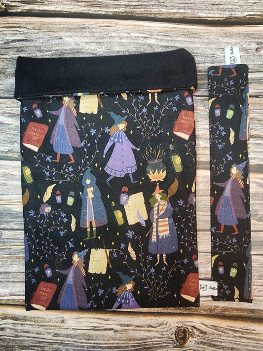 Pochette à livre - Petite sorcière