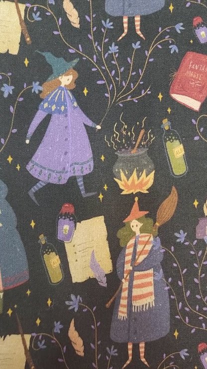 Pochette à livre - Petite sorcière
